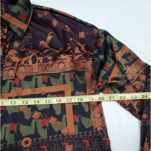 Nasty Gal Collection Scarf Print Tunic Top 6 - Picture 6 of 13